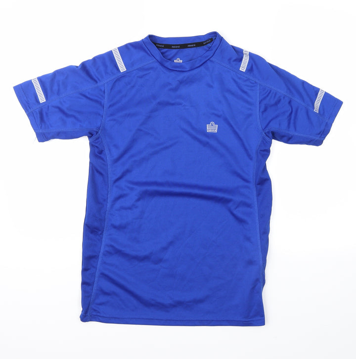 Admiral Mens Blue    T-Shirt Size S