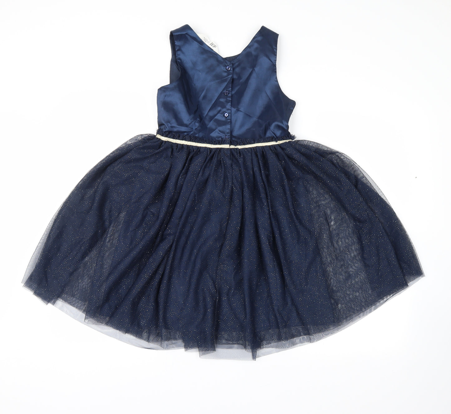 H&M Girls Blue   Ball Gown  Size 8-9 Years
