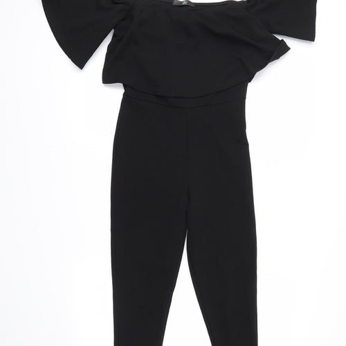 Missguided Womens Black   Jumpsuit One-Piece Size 8