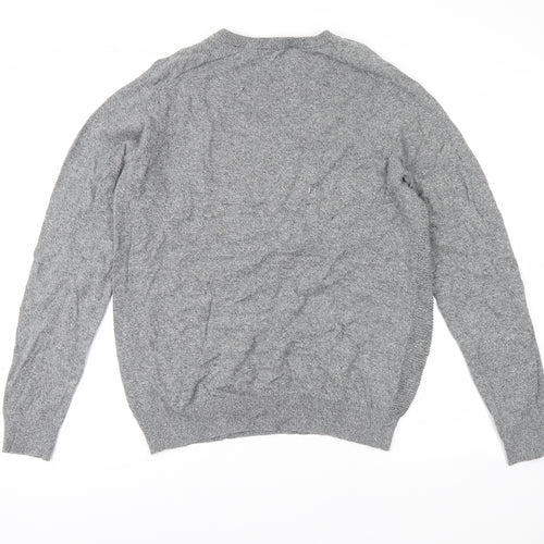 George Mens Grey   Pullover Jumper Size M