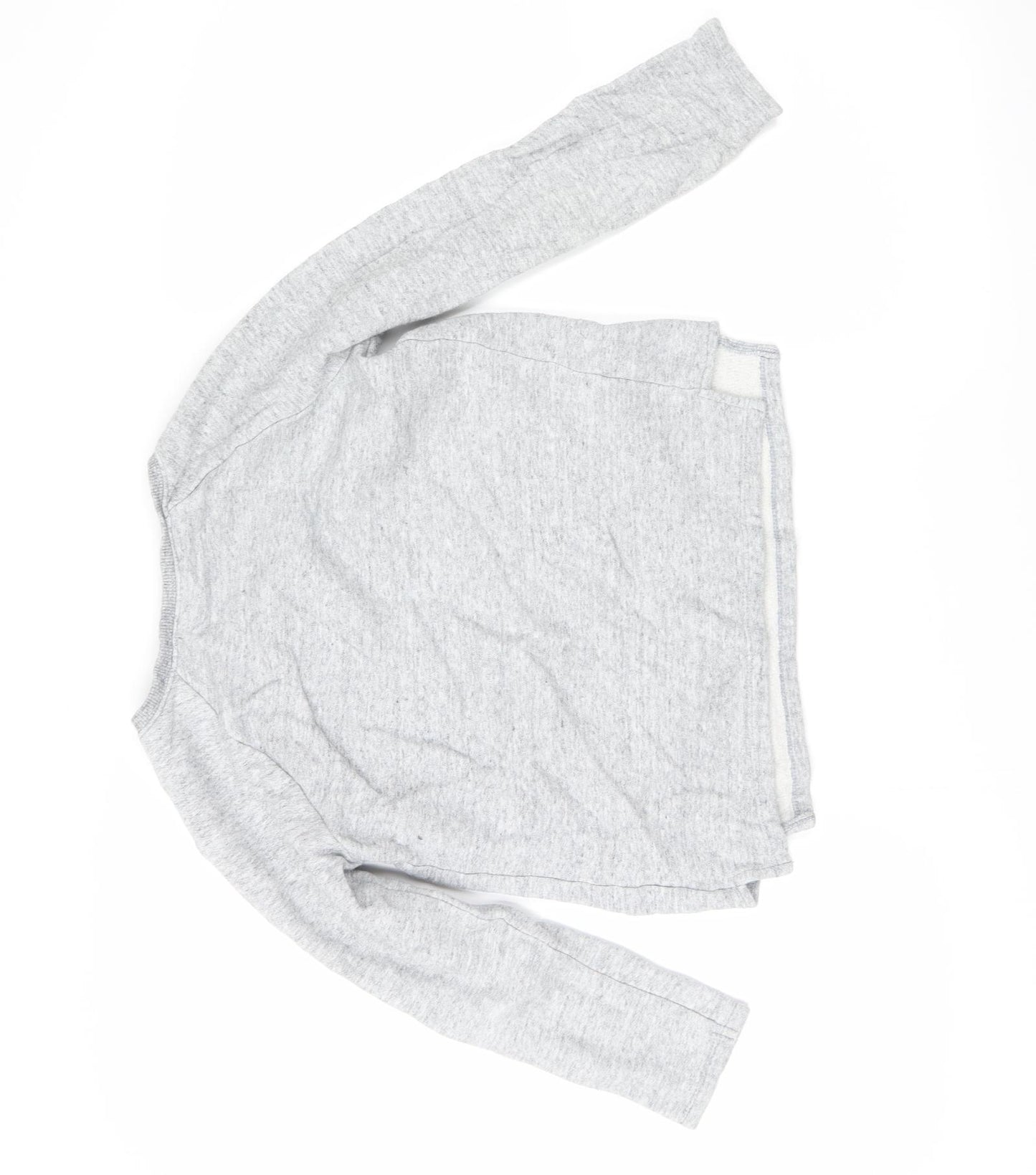 NEXT Girls Grey   Pullover Sweatshirt Size 9 Years  - butterfly