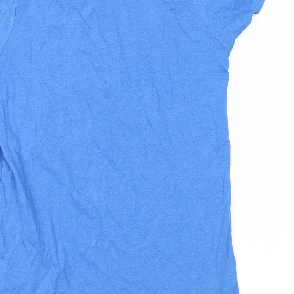 Primark Boys Blue   Basic T-Shirt Size 12-13 Years  - football