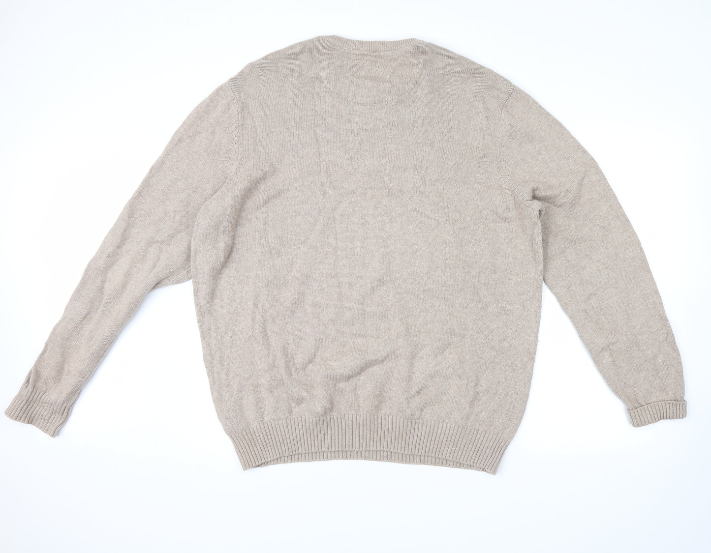 Maine New England Mens Beige   Pullover Jumper Size XL
