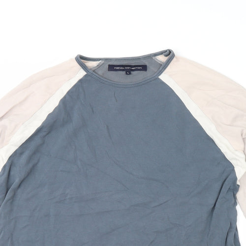 French Connection Womens Pink   Basic Blouse Size L