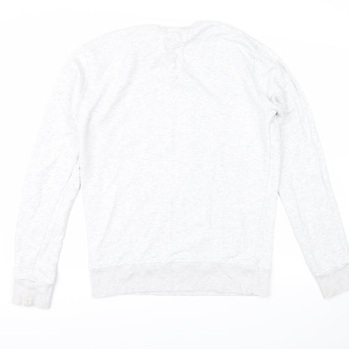 Cedar Wood State Mens Grey   Henley Sweatshirt Size M  - brazil