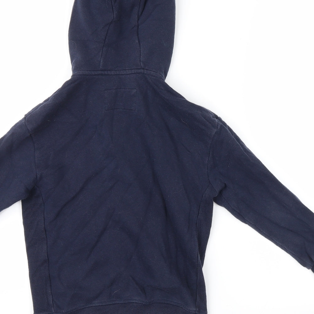 Marks and Spencer Boys Blue   Full Zip Hoodie Size 6-7 Years