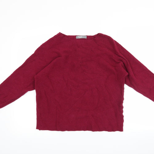 Nutmeg Womens Pink   Pullover Jumper Size 8