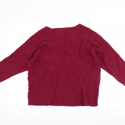 Nutmeg Womens Pink   Pullover Jumper Size 8