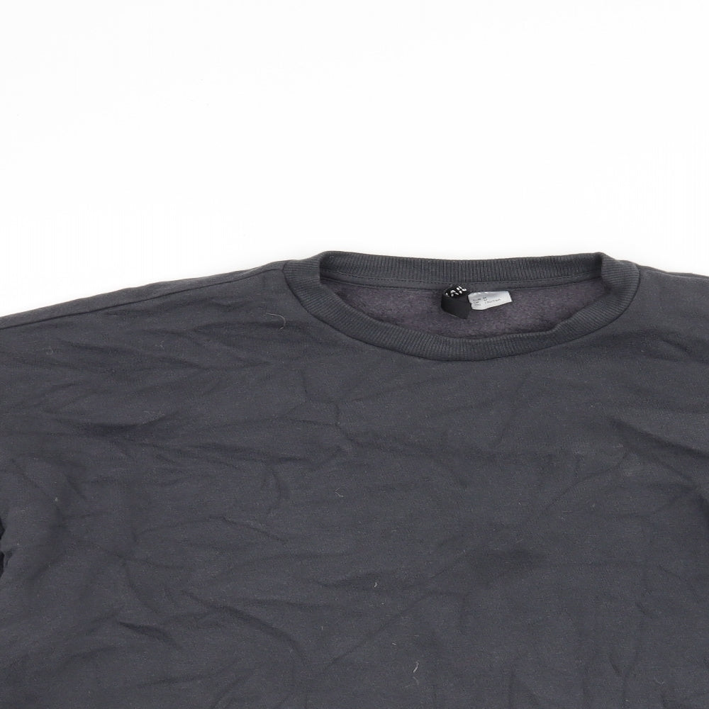 H&M Womens Grey   Pullover Jumper Size M