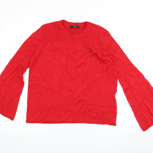 George Womens Red   Pullover Jumper Size 16