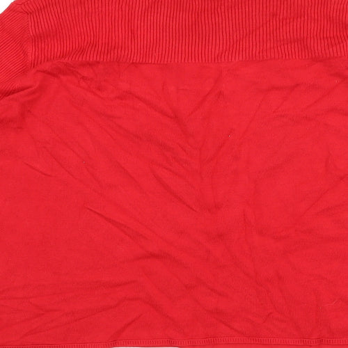 George Womens Red   Pullover Jumper Size 16
