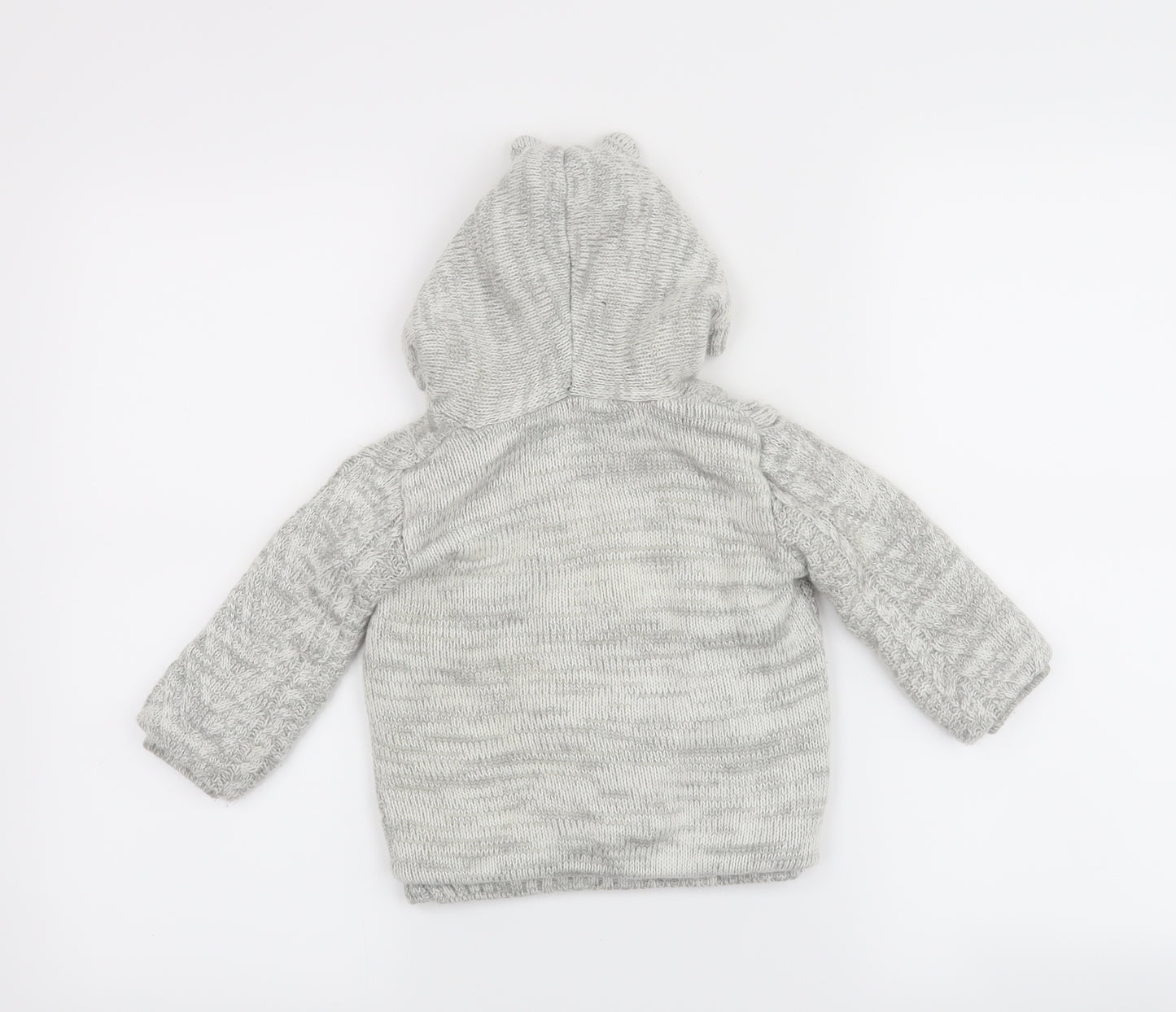 George Baby Grey   Cardigan Jumper Size 12-18 Months
