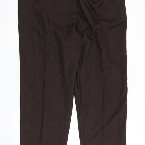 Marks and Spencer Womens Brown   Trousers  Size 22 L27 in