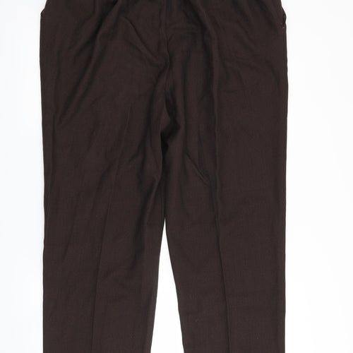 Marks and Spencer Womens Brown   Trousers  Size 22 L27 in