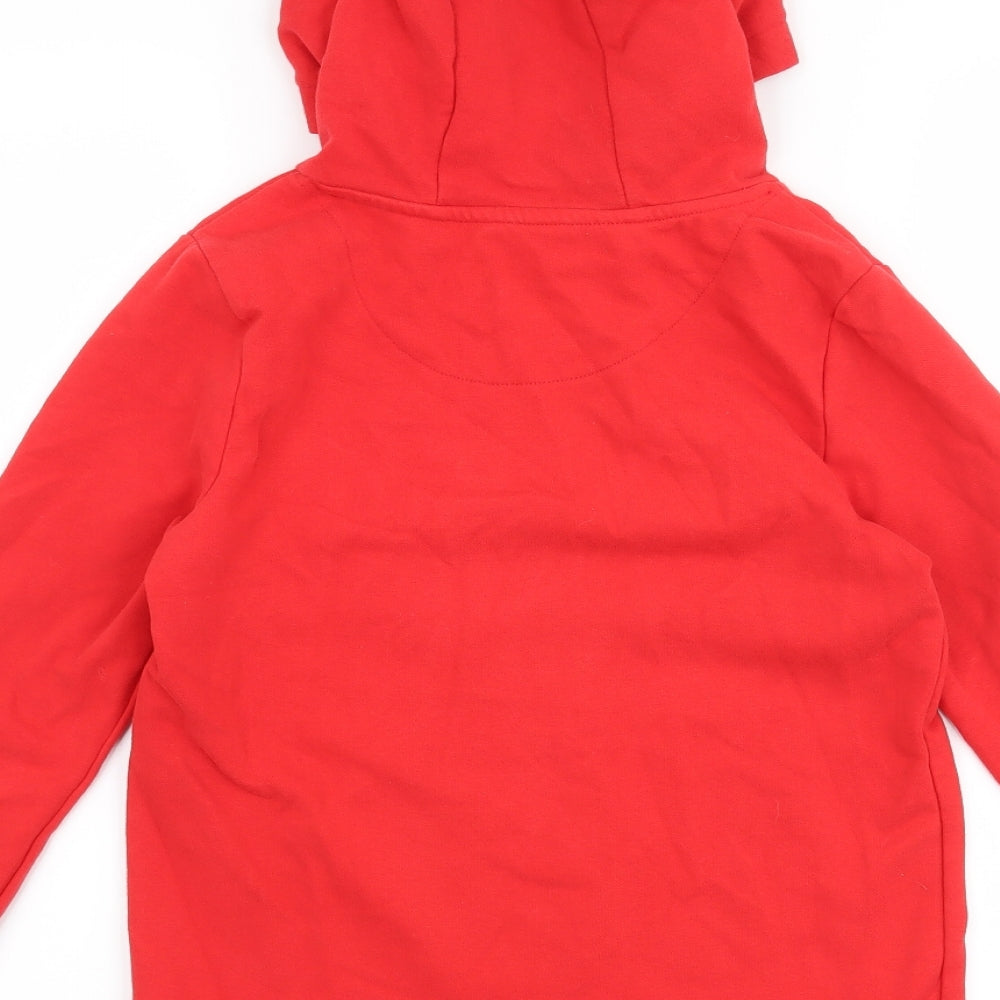 F&F Girls Red   Pullover Hoodie Size 10-11 Years