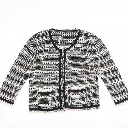 Topshop Womens Black   Cardigan Jumper Size 10