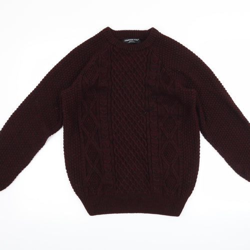 Cedar Wood State Mens Purple   Pullover Jumper Size S