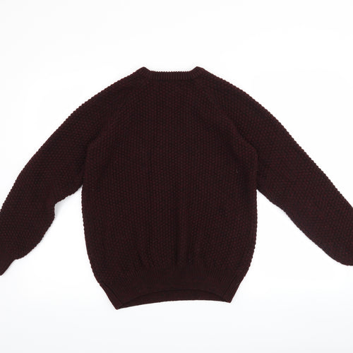 Cedar Wood State Mens Purple   Pullover Jumper Size S