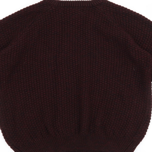 Cedar Wood State Mens Purple   Pullover Jumper Size S