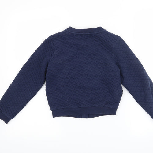 Jasper Conran Girls Blue   Full Zip Jumper Size 8-9 Years