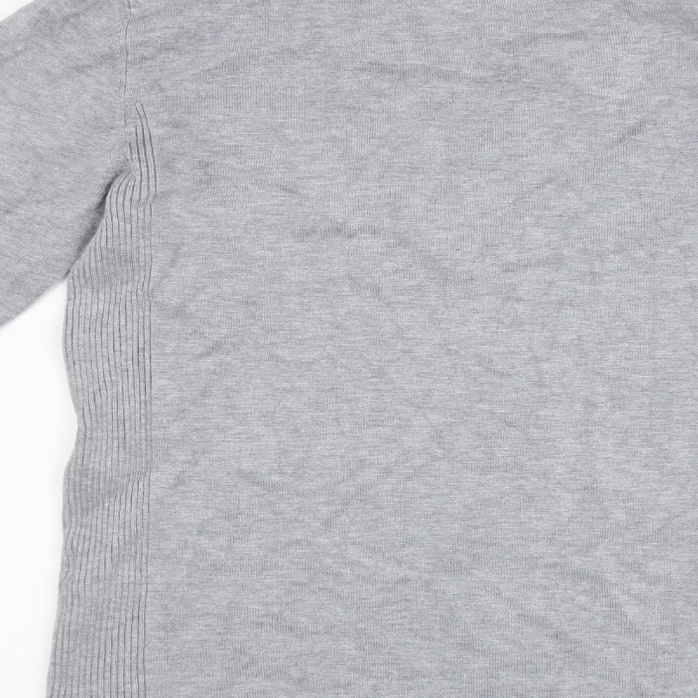 Papaya Womens Grey   Basic T-Shirt Size 12