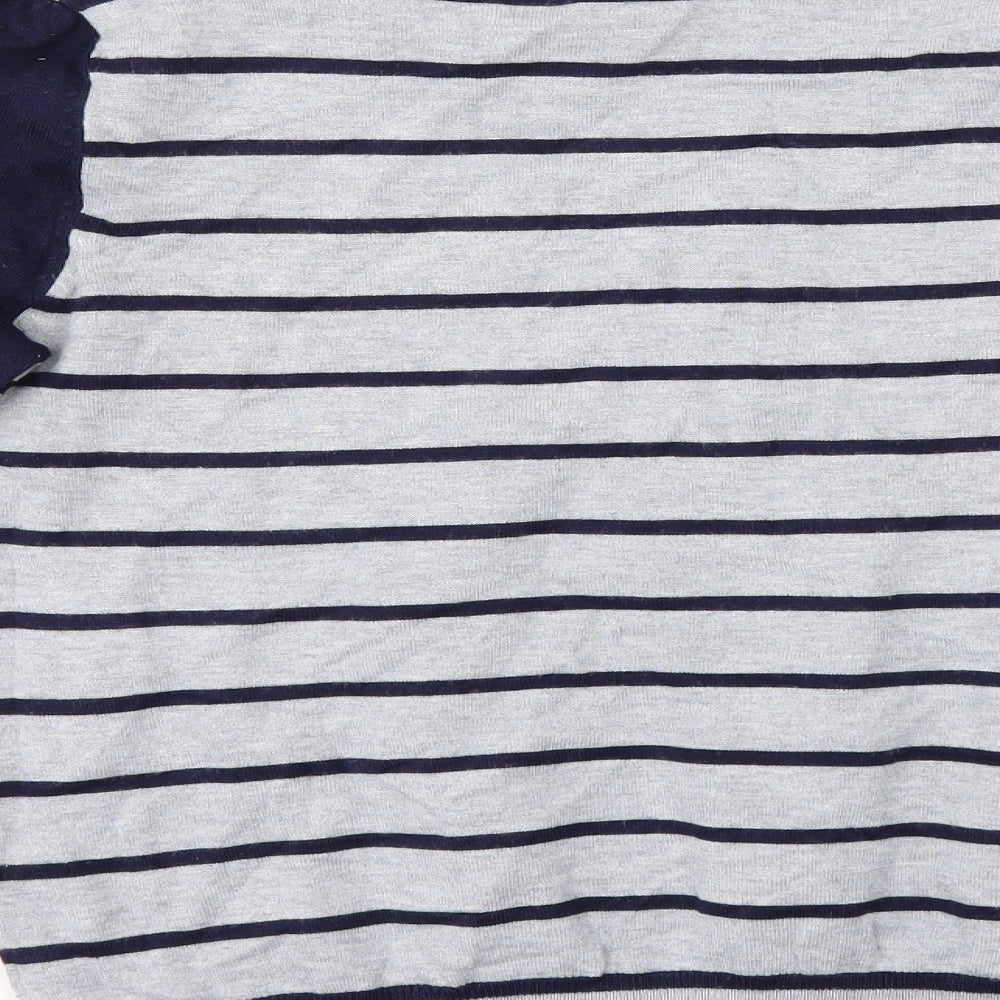 M&Co Womens Grey   Basic Blouse Size 14