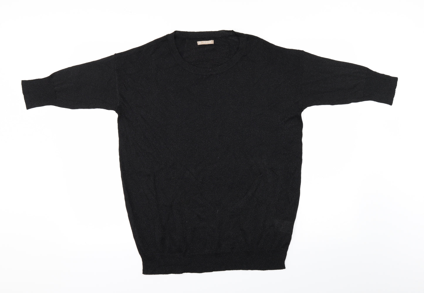 Avenue Womens Black   Basic Blouse Size 10