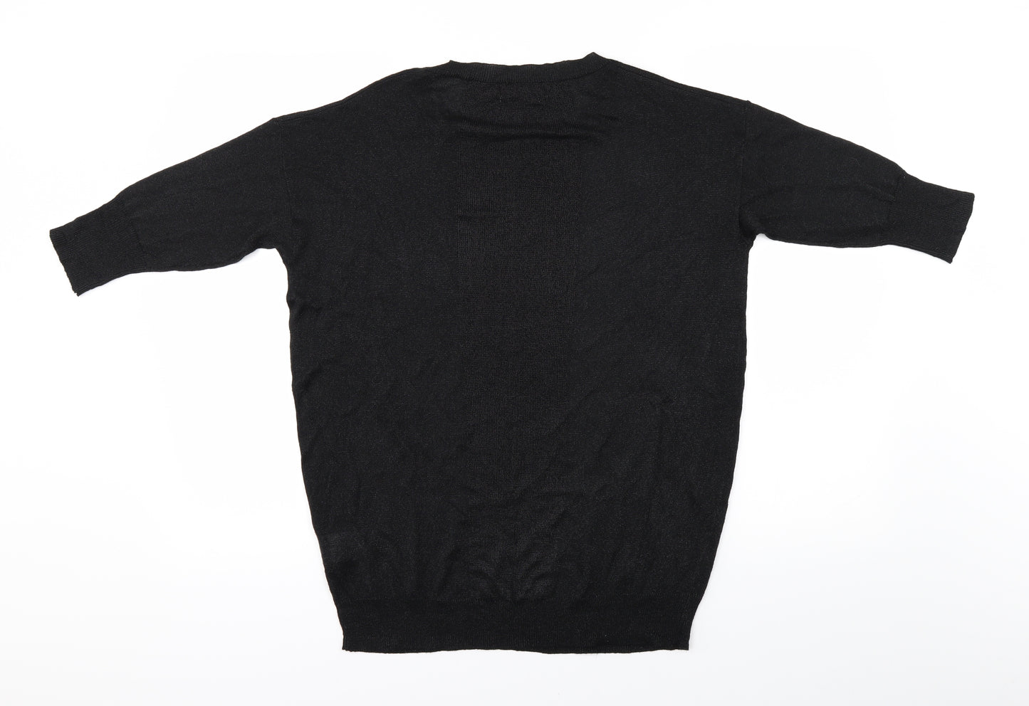 Avenue Womens Black   Basic Blouse Size 10