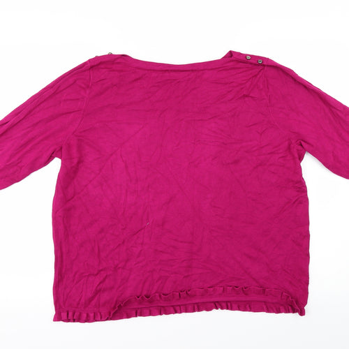 Wallis Womens Pink   Basic Blouse Size 20