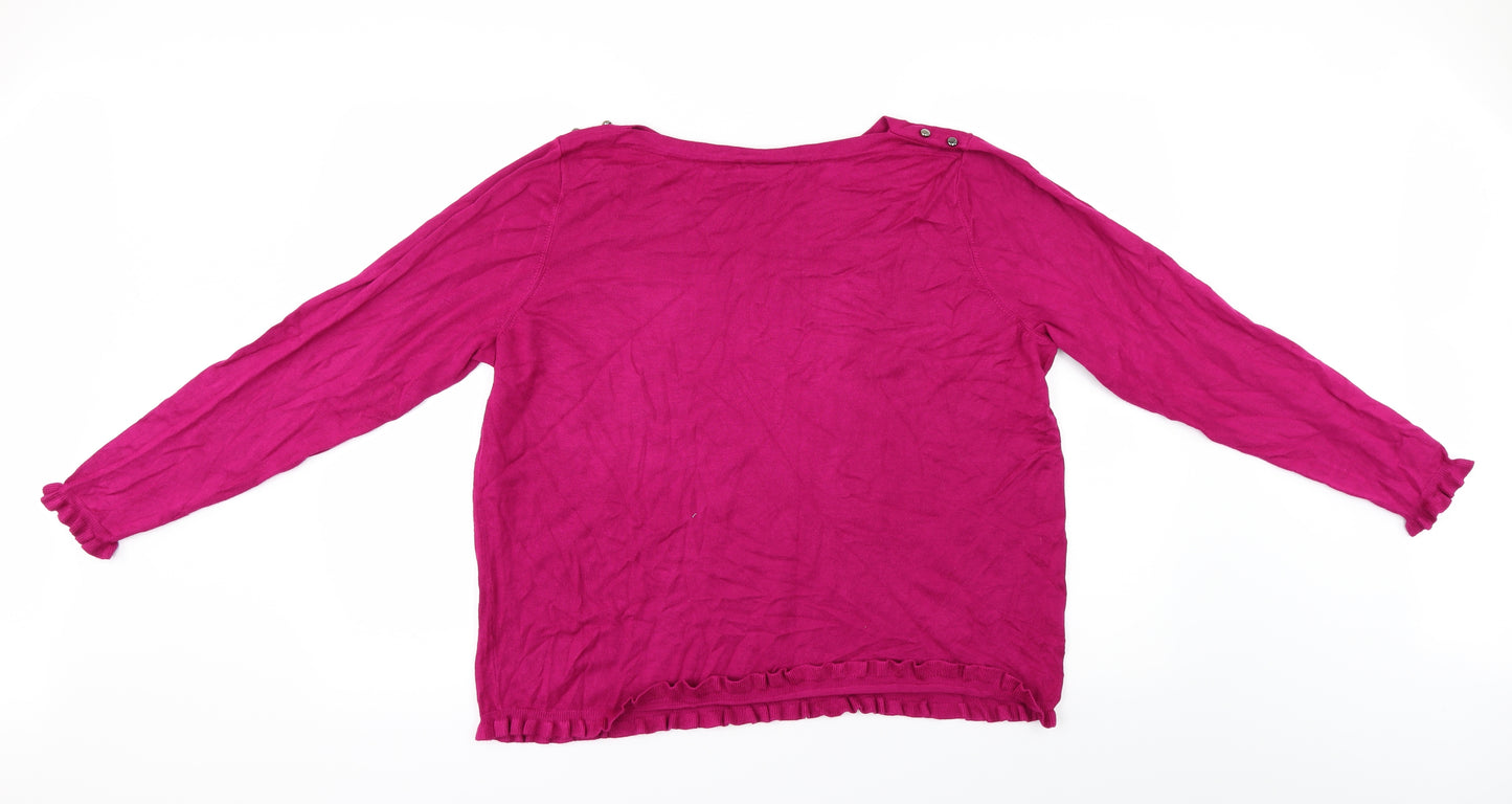 Wallis Womens Pink   Basic Blouse Size 20