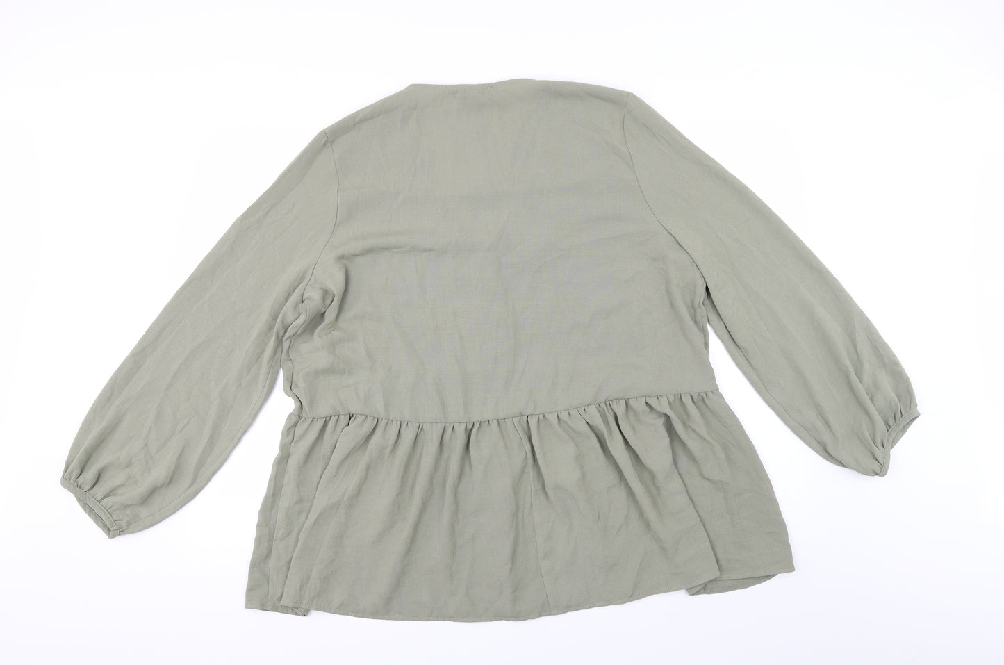 Primark Womens Green   Basic Blouse Size 16