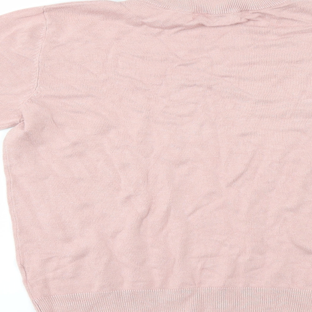 Full Circle Womens Pink   Pullover Jumper Size M