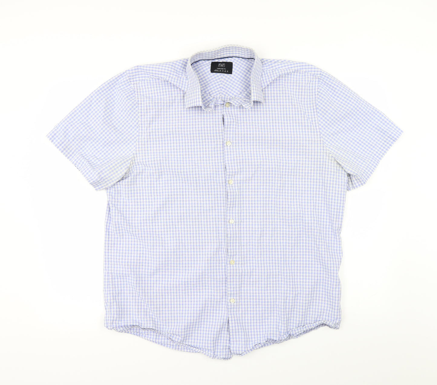 F&F Womens Blue   Basic Button-Up Size 16