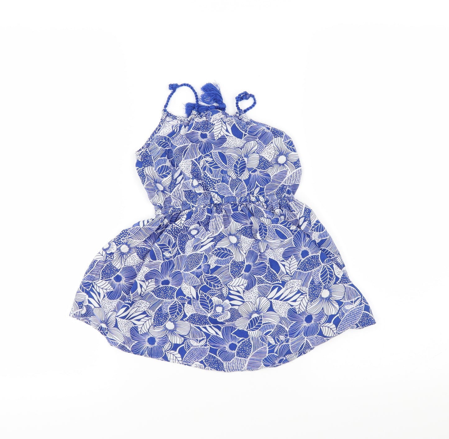TU Girls Blue   Fit & Flare  Size 6-7 Years