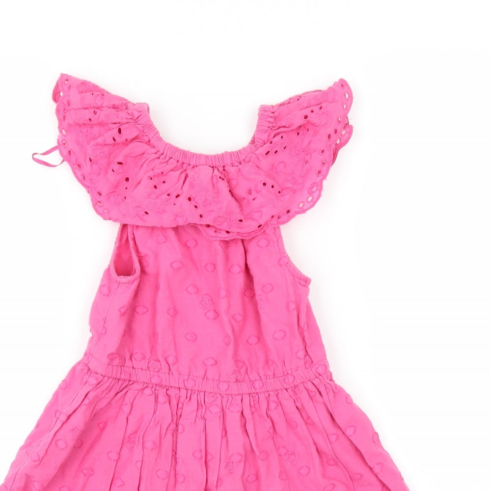 George Girls Pink   Fit & Flare  Size 4-5 Years