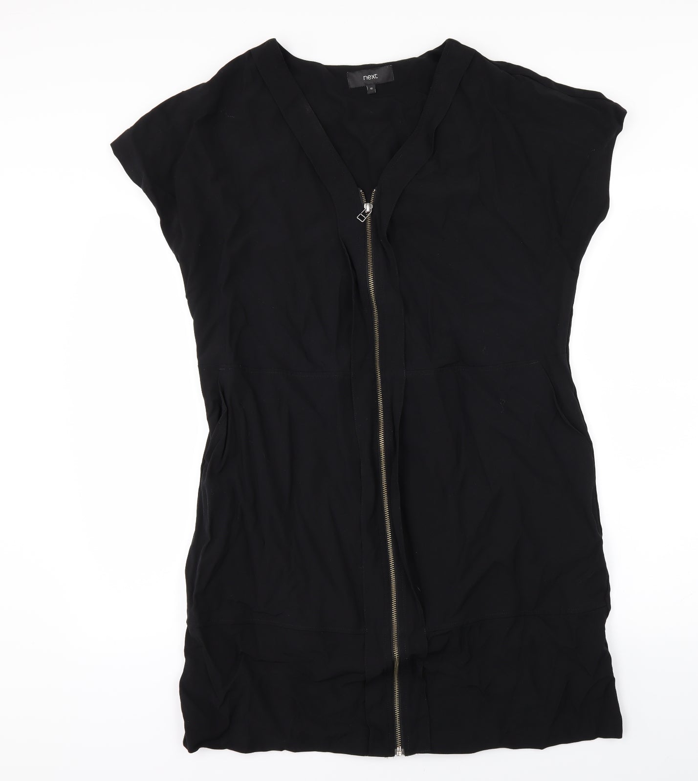 NEXT Womens Black   A-Line  Size 16