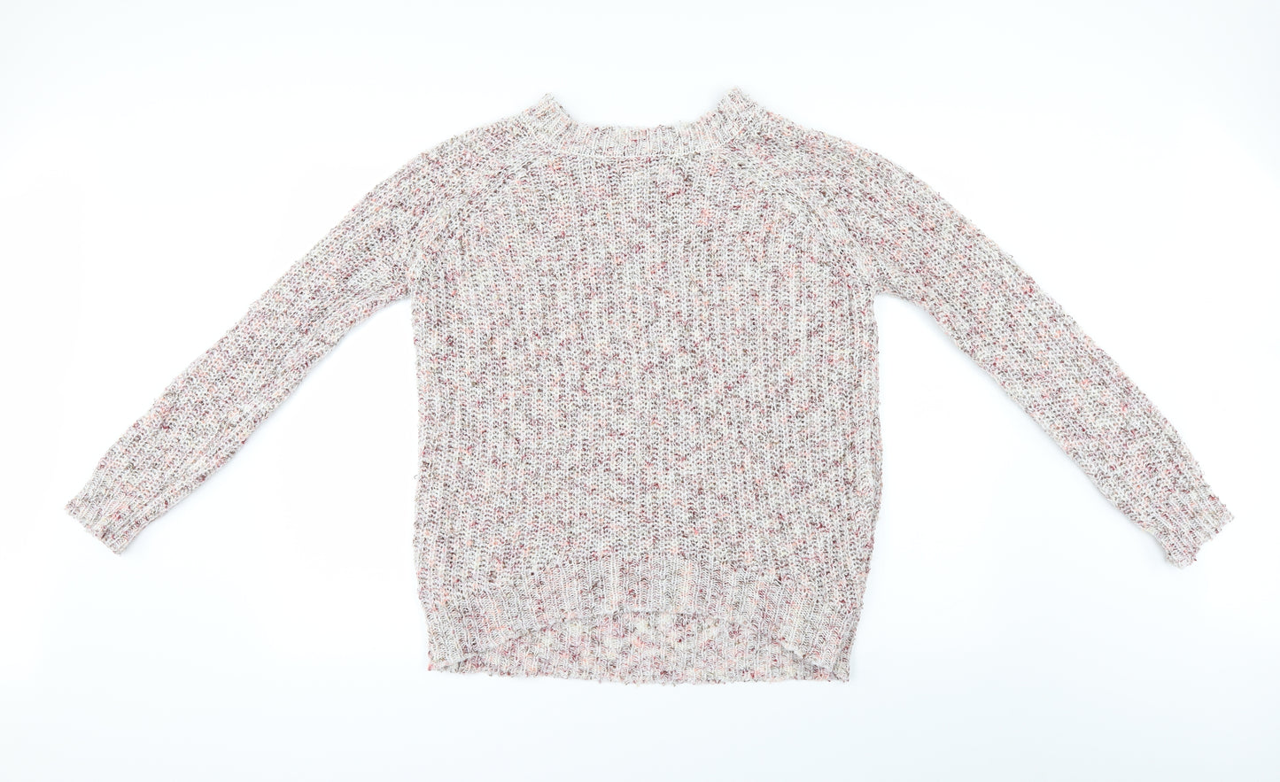 Papaya Womens White   Pullover Jumper Size M