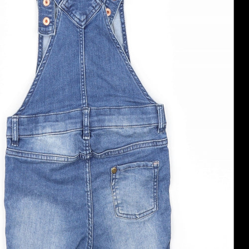 H&M  Blue   Pinafore/Dungaree Dress  Size 18-24 Months