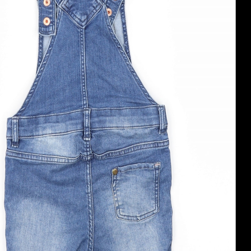 H&M  Blue   Pinafore/Dungaree Dress  Size 18-24 Months