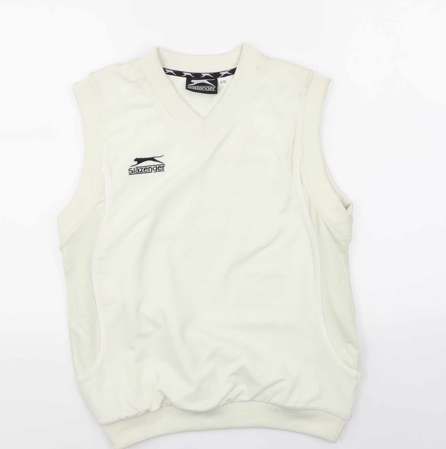Slazenger Womens White   Basic Tank   - Tennis Top
