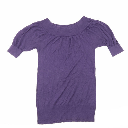 Marks and Spencer Womens Purple   Pullover Jumper Size 10