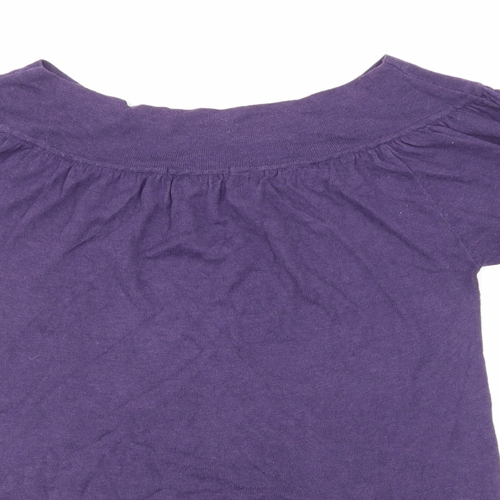 Marks and Spencer Womens Purple   Pullover Jumper Size 10