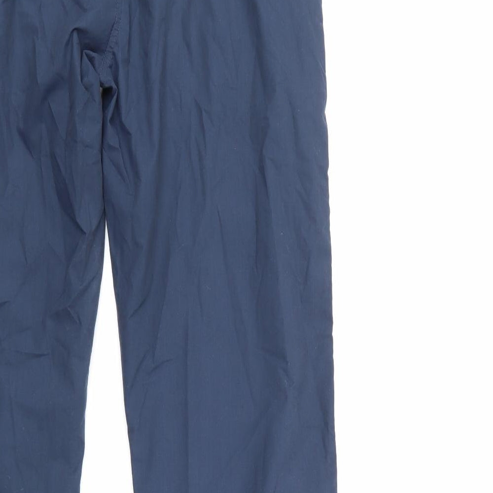 Mountain Warehouse Womens Blue   Track Pants  Size 12 L30 in - Hiking pants