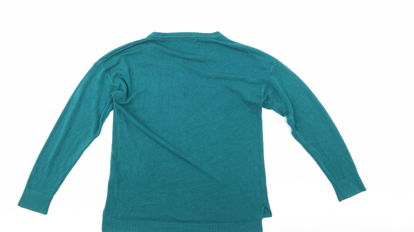 PEP & CO Womens Green   Pullover Jumper Size 16