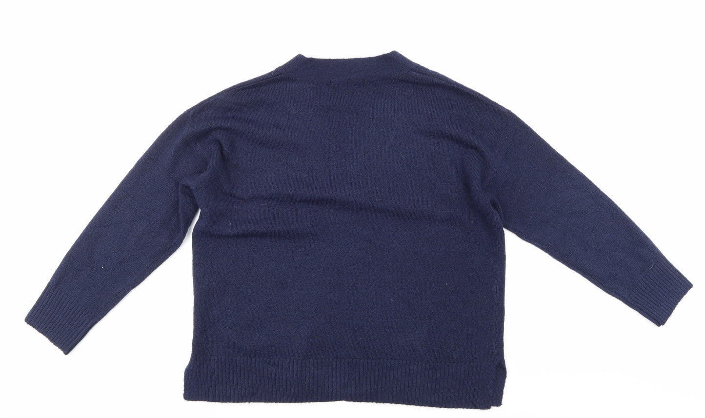 Nutmeg Womens Blue   Pullover Jumper Size 14