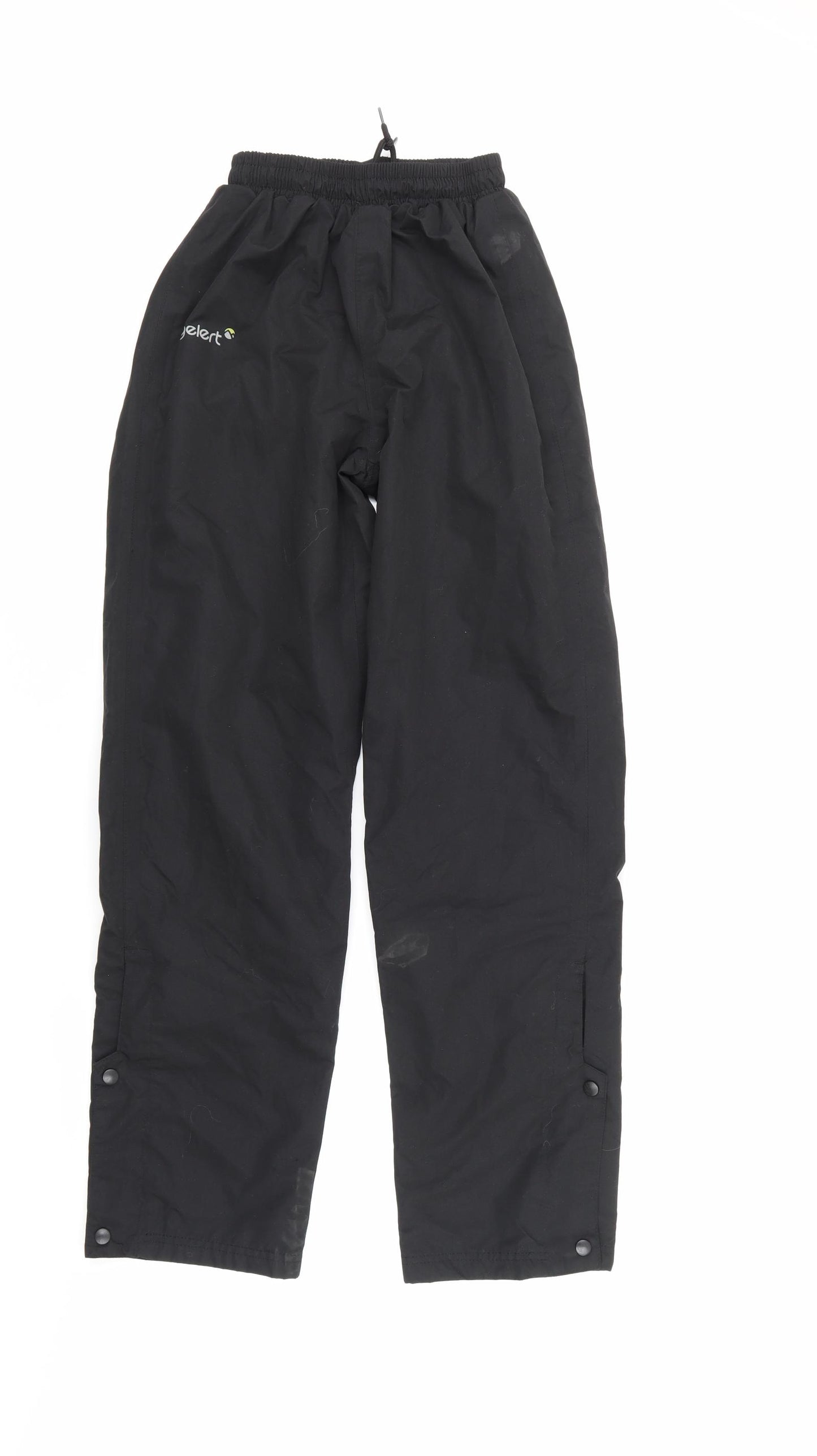 Gelert Womens Black   Rain Trousers Trousers Size XS L30 in - Elastic Waist