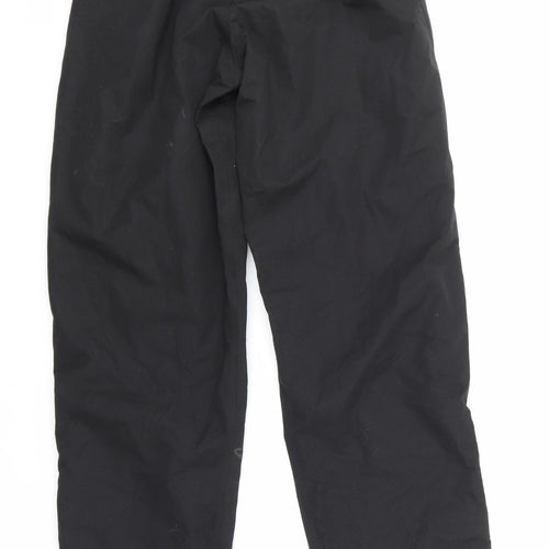 Gelert Womens Black   Rain Trousers Trousers Size XS L30 in - Elastic Waist