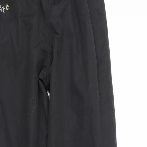 Gelert Womens Black   Rain Trousers Trousers Size XS L30 in - Elastic Waist