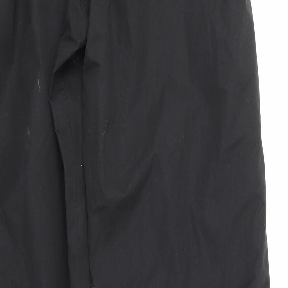 Gelert Womens Black   Rain Trousers Trousers Size XS L30 in - Elastic Waist