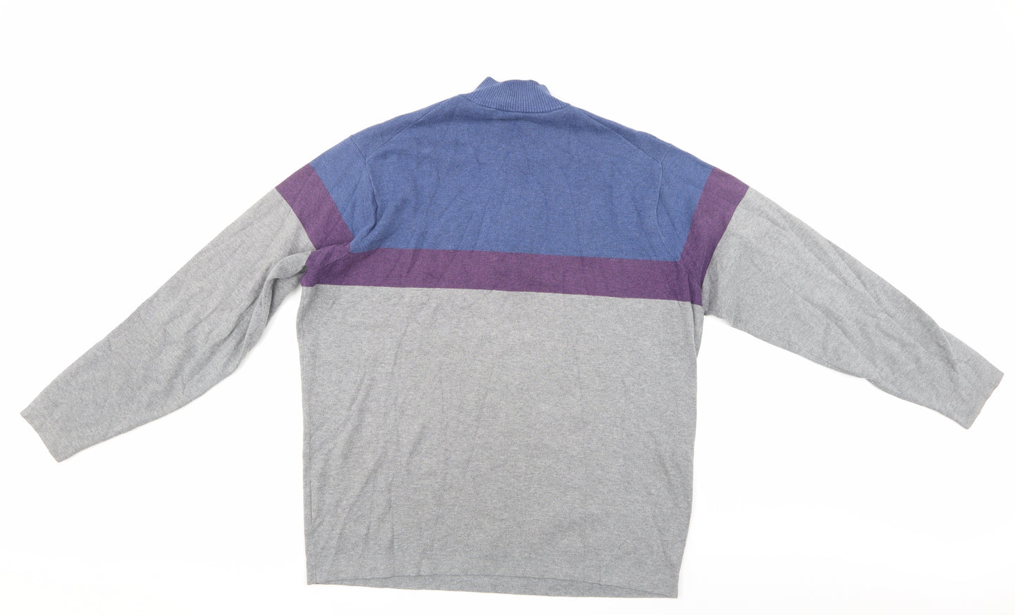 Peter Millar Mens Multicoloured Striped  Pullover Jumper Size L
